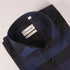 Ck Black and Navy LED Pattern Checkered Shirt